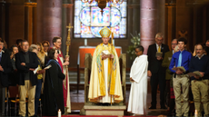 Archbishop of Canterbury Justin Welby leads the Easter Sung Eucharist at Canterbury Cathedral