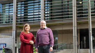 Professor Phil Trinder, and Jill Dykes, co-directors of the Glasgow computer science innovation lab, GLacSIL