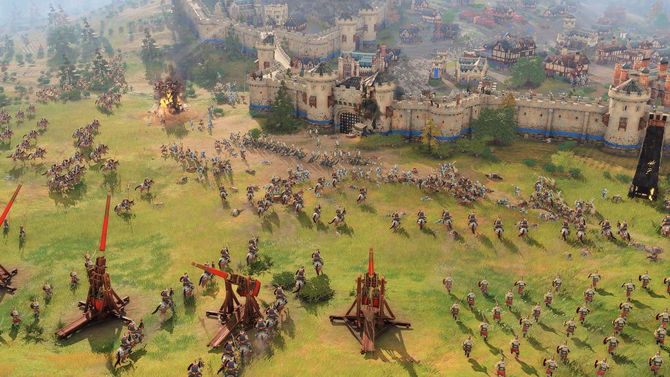Age of Empires 4 build order How to advance Age quickly PC Gamer