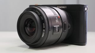 The Yongnuo YN450 Android Camera takes Canon EF-fit lenses (image: Cinema5D)