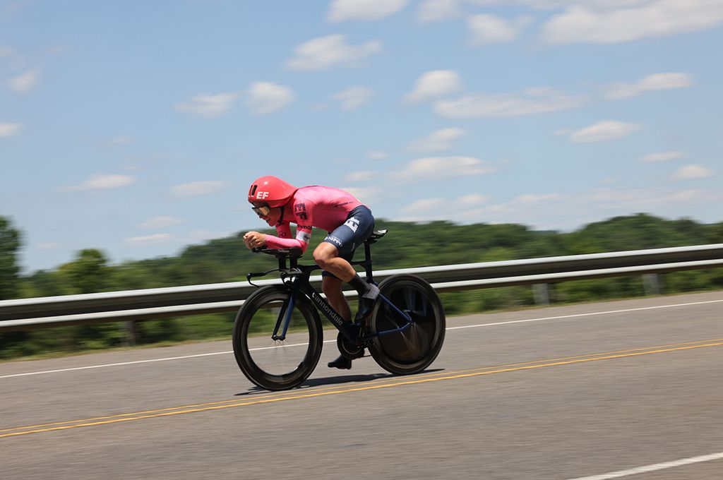 Lawson Craddock (EF Education-Nippo) on his way to victory at the USA Cycling Pro Road Championships 2021