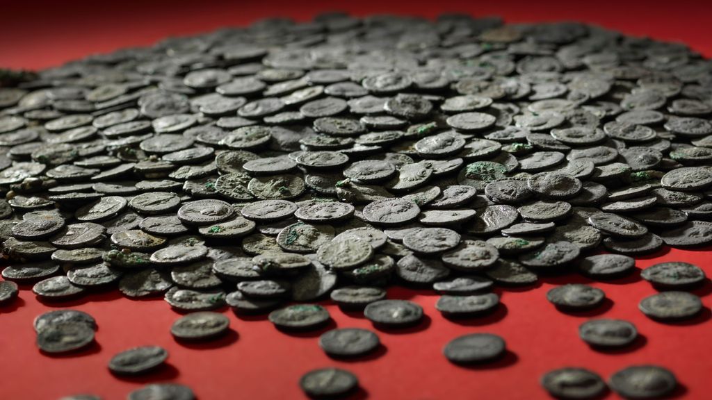 Massive Hoard Of Roman-era Silver Coins Unearthed In Germany 