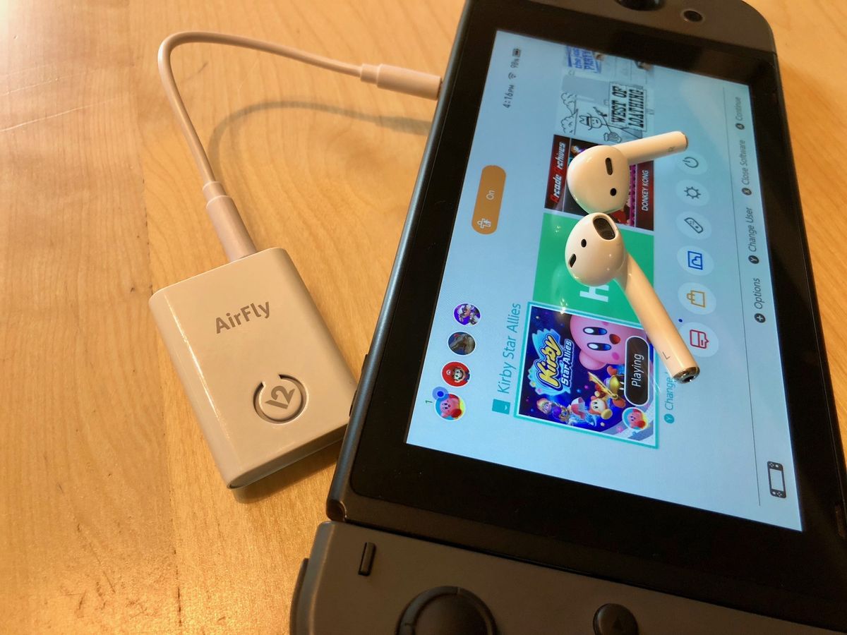 How to use AirPods with Nintendo Switch 