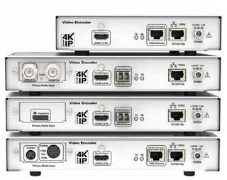ZeeVee ZyPer4K encoders and decoders support standards-based encryption, providing an additional layer of security for both dedicated and shared IP networks. All AV traffic between encoders and decoders is automatically encrypted using the proven AES-128 algorithm.
