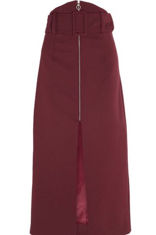 Carven Grabadine Midi Skirt, £450