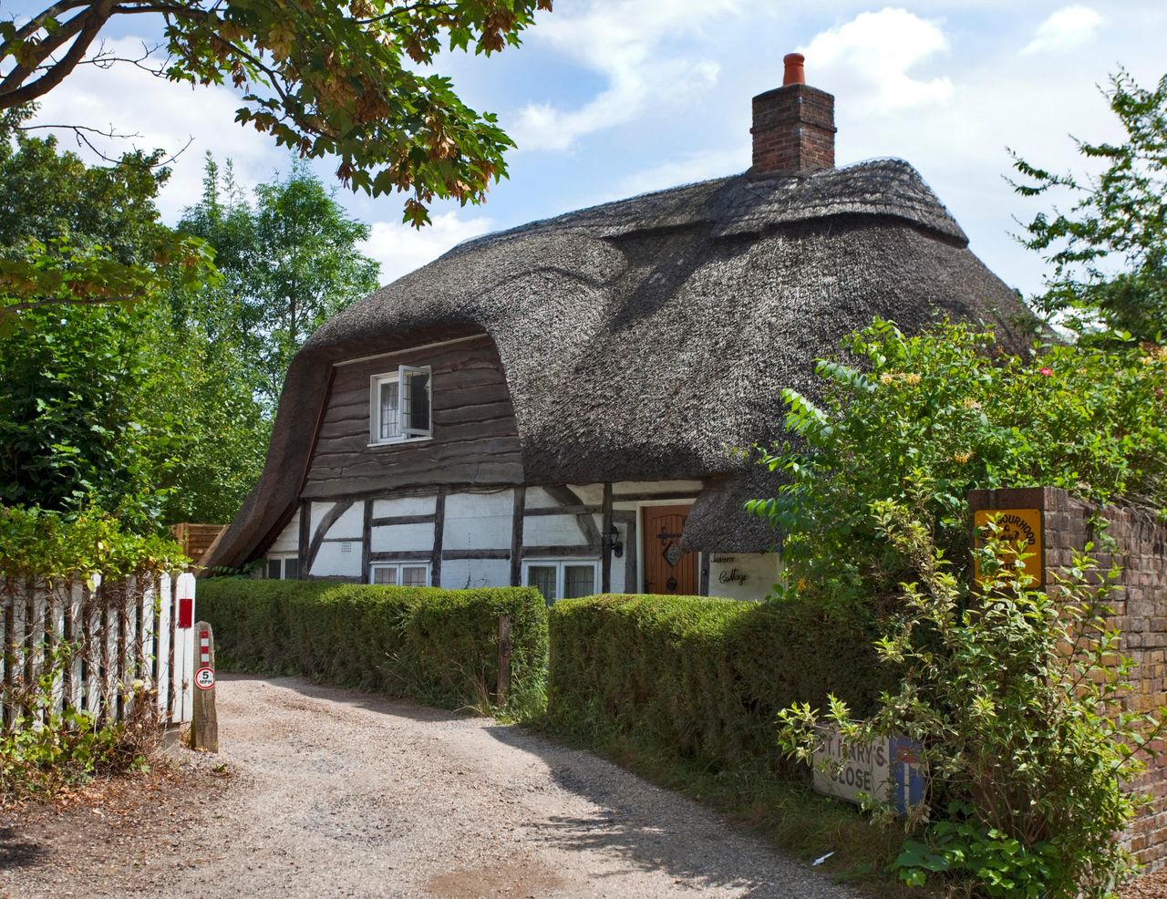 Cottages such as this one near Winchester have become hugely popular.