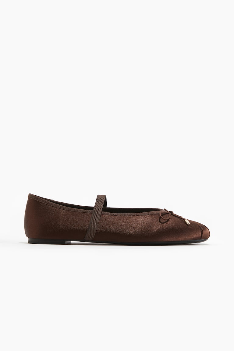 Satin Mary Janes