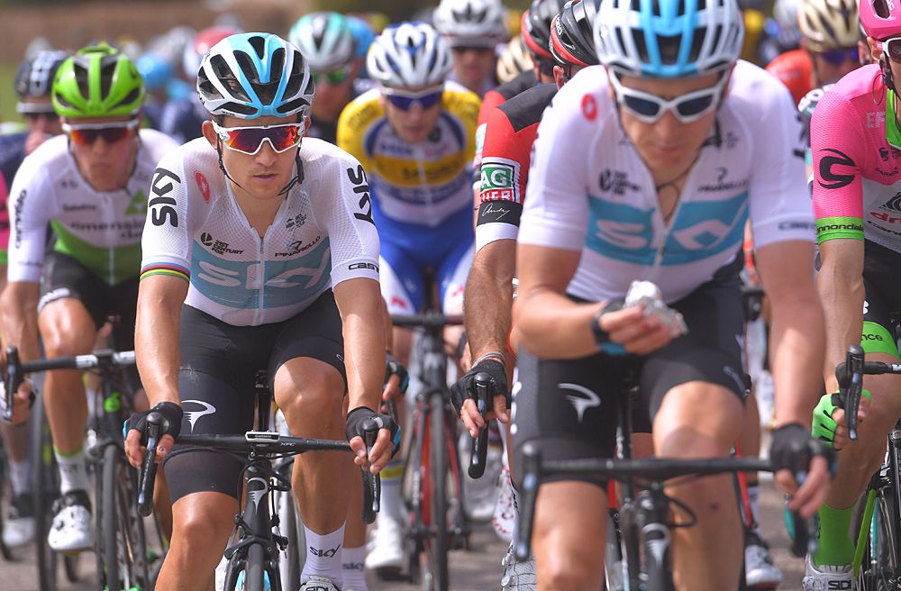 Michal Kwiatkowski and Team Sky at Liege-Bastogne-Liege 2018