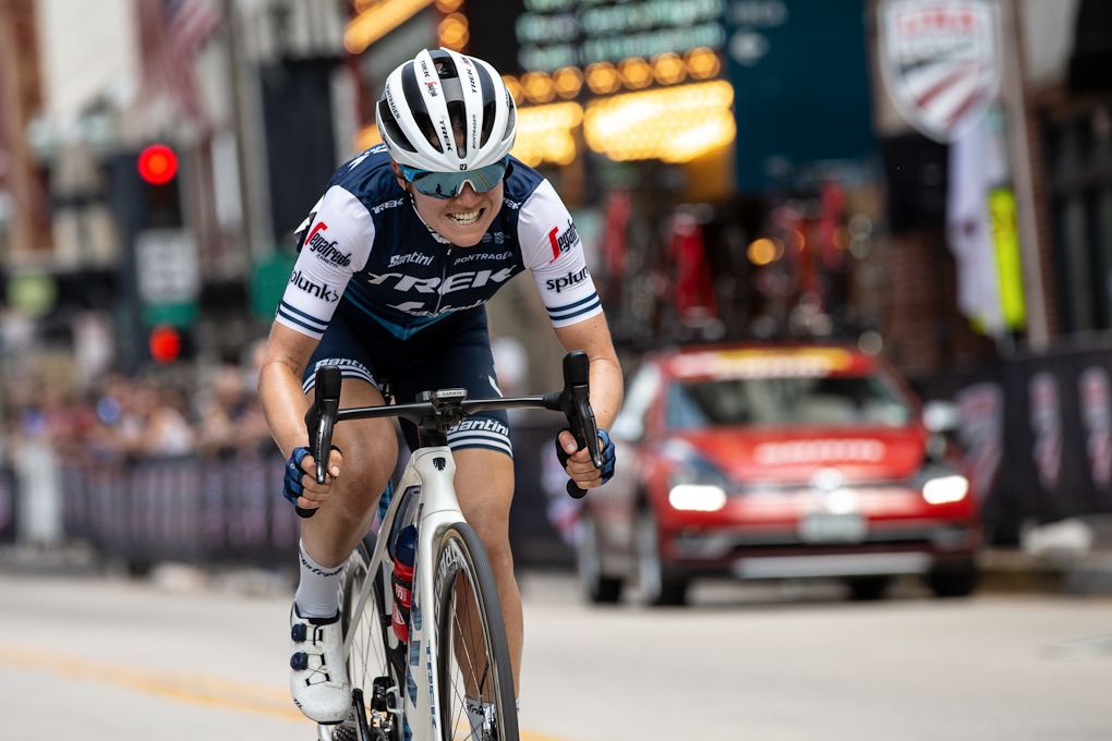 Ruth Winder wins the 2019 USA Cycling Pro Road Championships elite women's road race