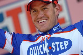 Wouter Weylandt (Quick Step) was delighted with his stage 3 Giro d'Italia victory.