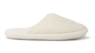 Soho Home Harrison cable-knit slipper