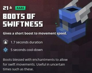 Minecraft Dungeons Boots Of Swiftness