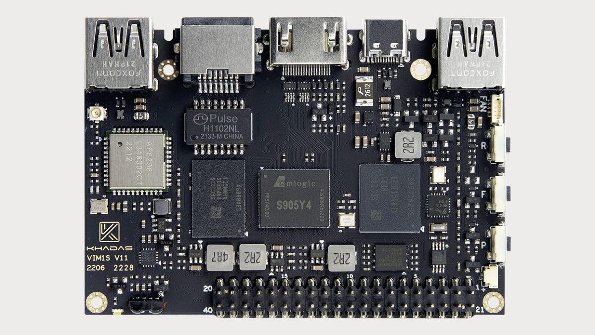 Khadas VIM1S Low-Power SBC Gets Processor Refresh | Tom's Hardware