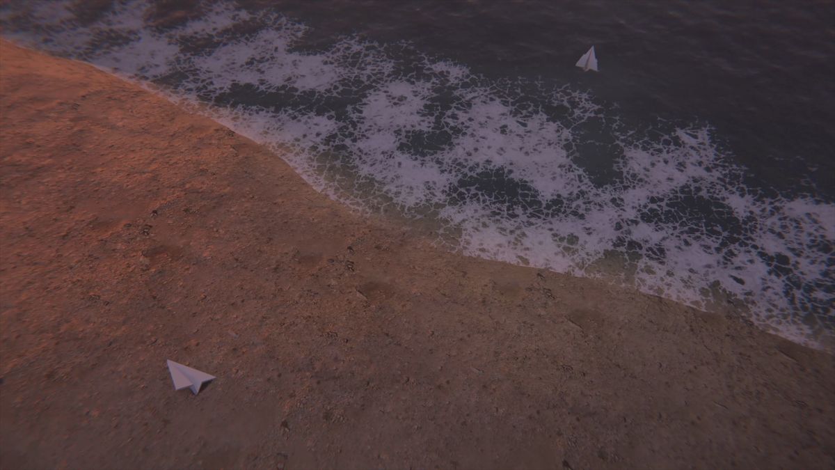 Image of a sparse environment from the indie game Drifted