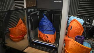 Bambu Lab HS2 3D printer during our review