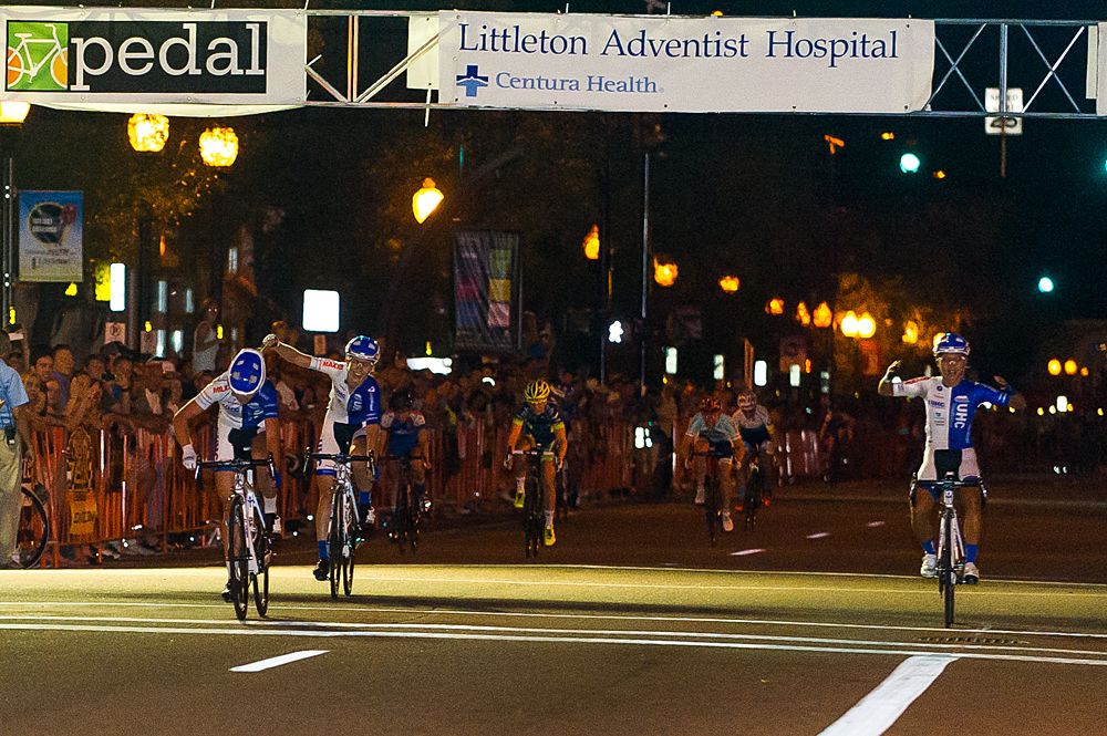 The UHC women's team methodically takes all three podium spots, with Hannah Barnes taking the win.