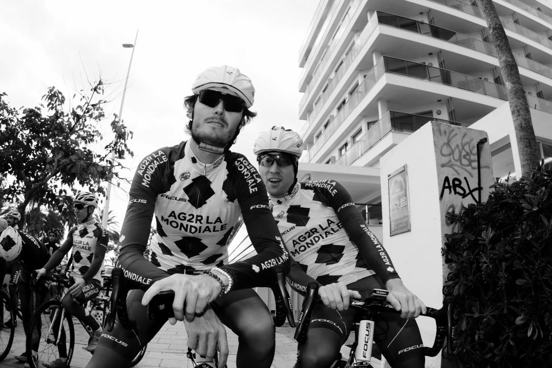 Belgian's Johan Vansummeren and Jan Bakelants