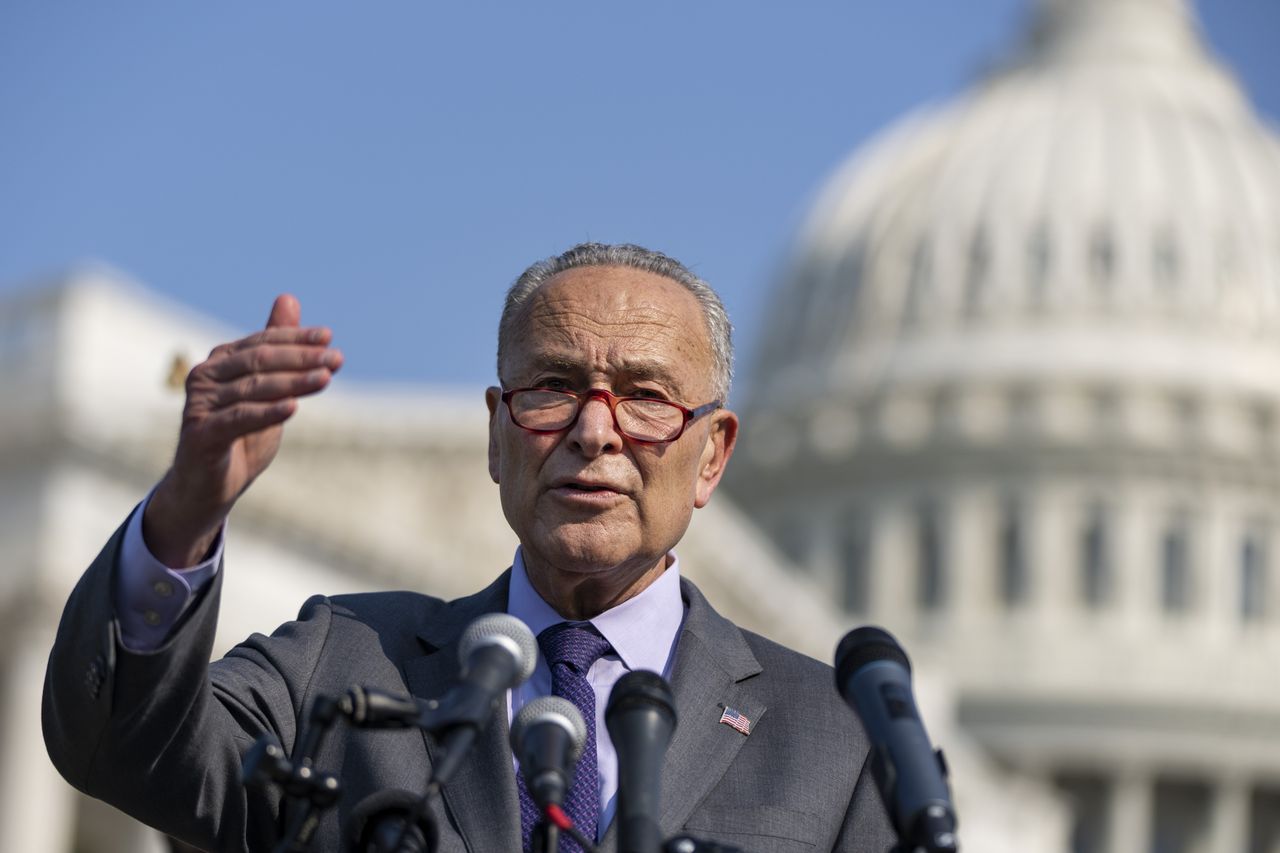 Chuck Schumer in Washington