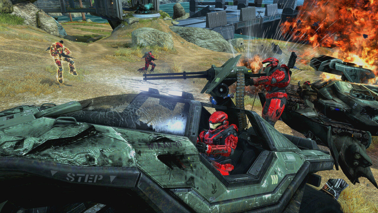 Halo Reach的屏幕圖像