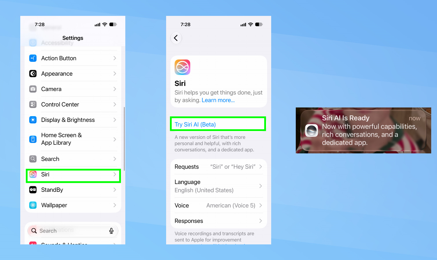 iOS 27 screenshot.