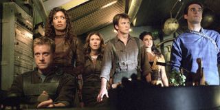 The cast of Firefly