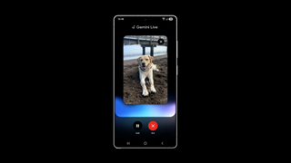 Gemini Live close up demo