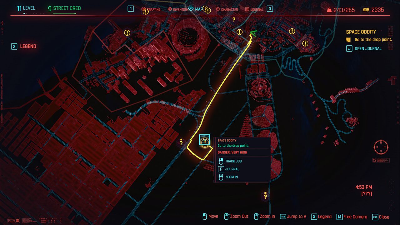 Cyberpunk 2077 Space Oddity