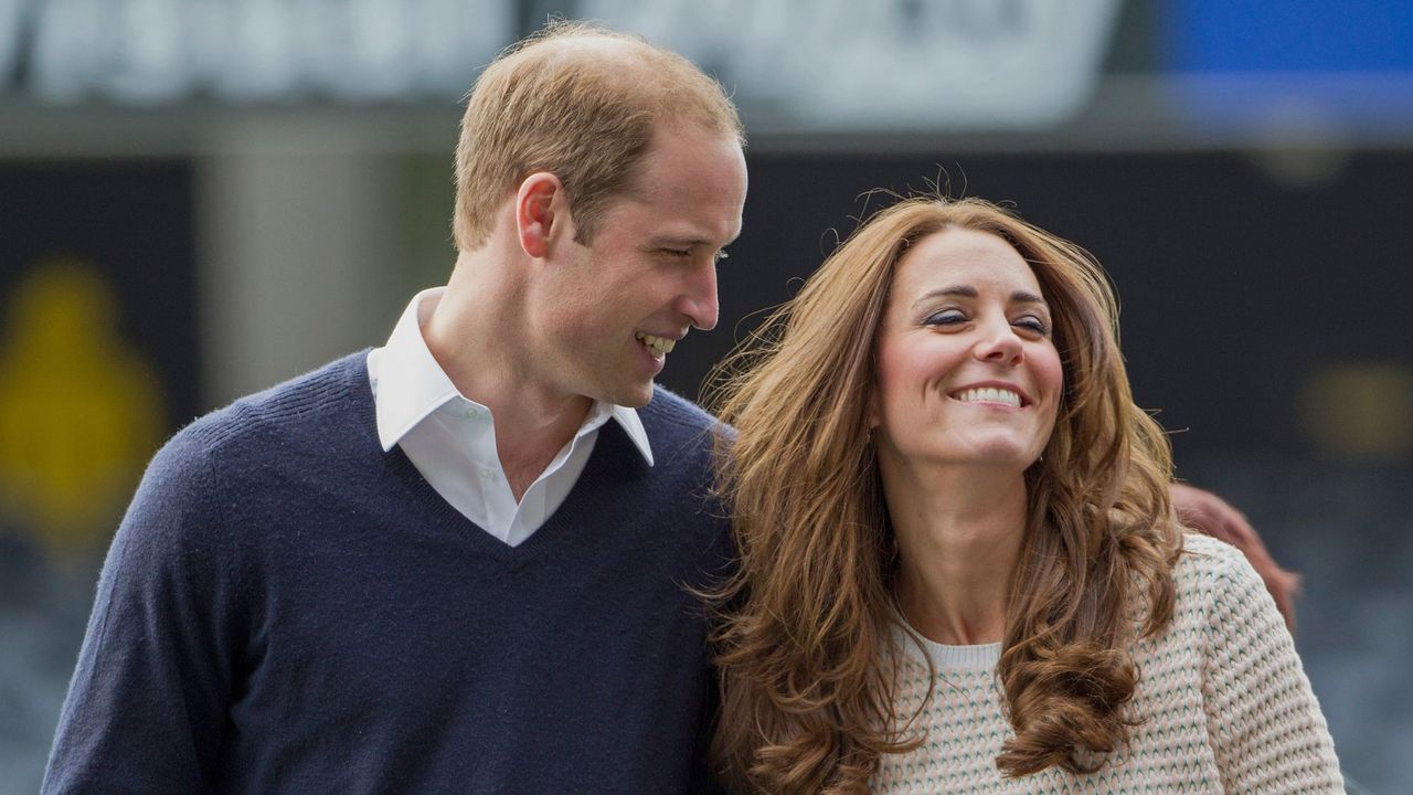 The Prince and Princess of Wales take part in a tour of Australia and New Zealand in 2014