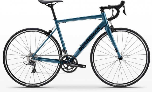 One of the best bikes for commuting could be a cheaper road bike, which includes the Boardman SLR 8.6 as shown in the image. It has a white background is side on and handle bars to the right