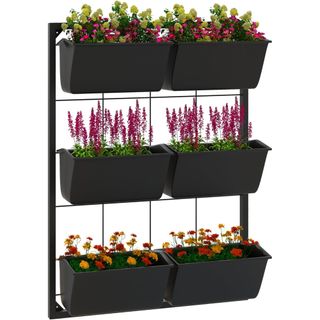 Outsunny 3-Tier Wall Planter