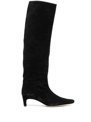 Wally Knee-Length Suede Boots