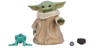 Star Wars Black Series Baby Yoda Action Figure And
