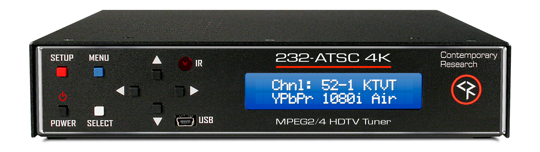 Contemporary Research Releases 232-ATSC 4K HDTV Tuner