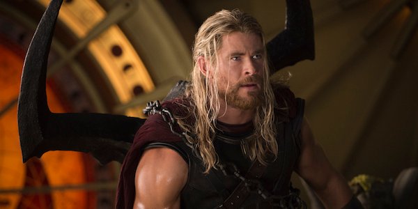 Chris Hemsworth as Thor in Thor: Ragnarok