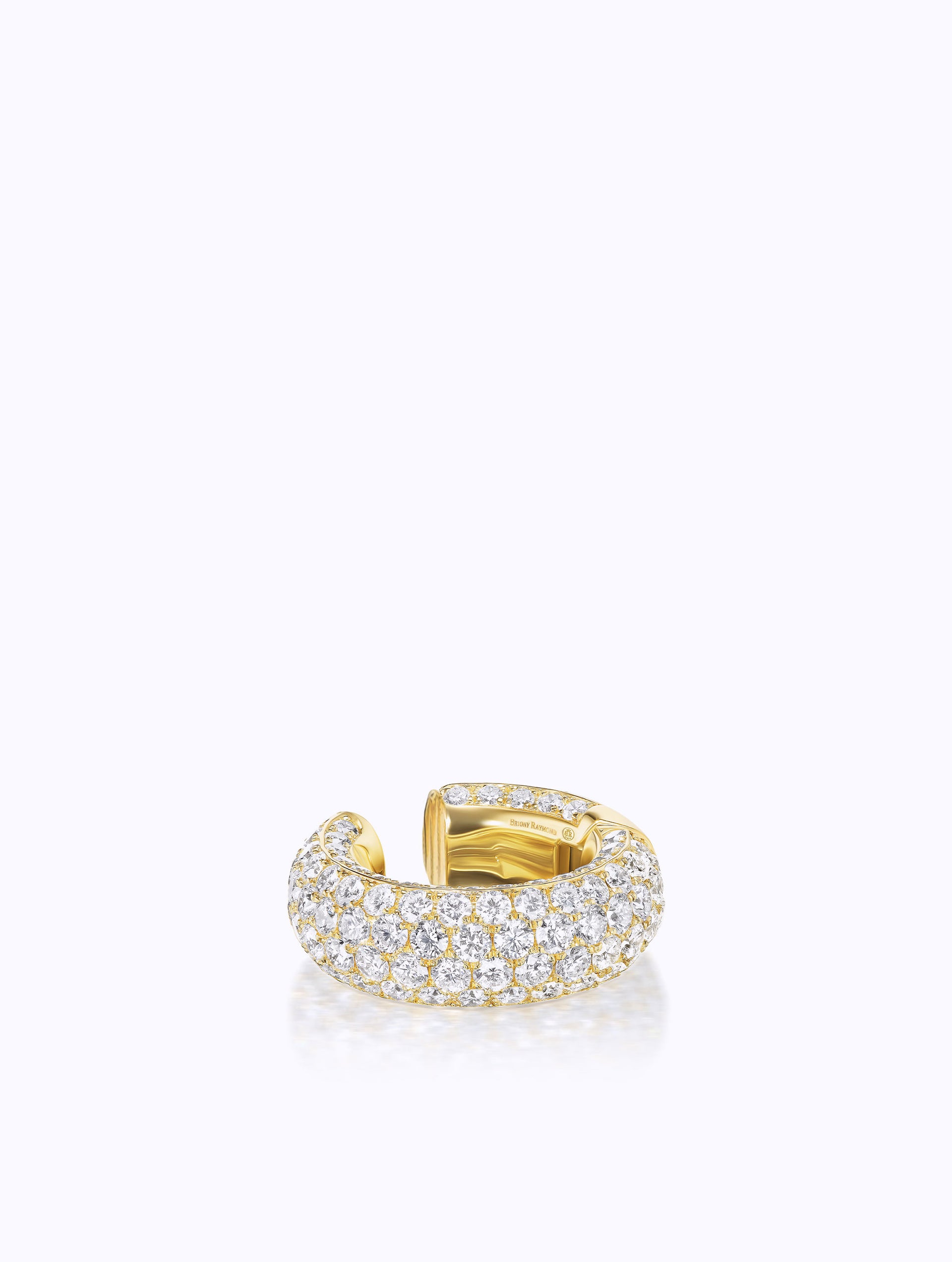 Sloan Pavé Diamond Ear Cuff - 8mm