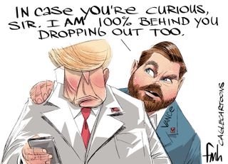 Political cartoon