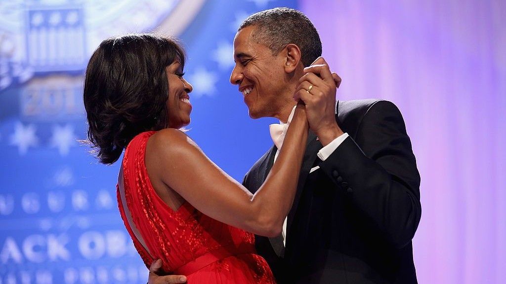 Michelle and Barack Obama