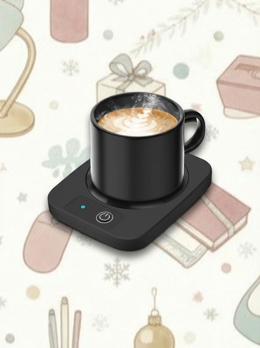 Lesipee Smart Electric Mug Warmer With Aluminum Panel