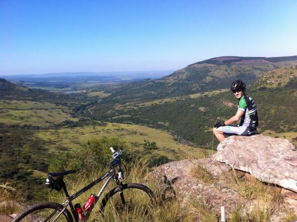Umegeni Nature Park provided great scenery for a post-World Cup ride