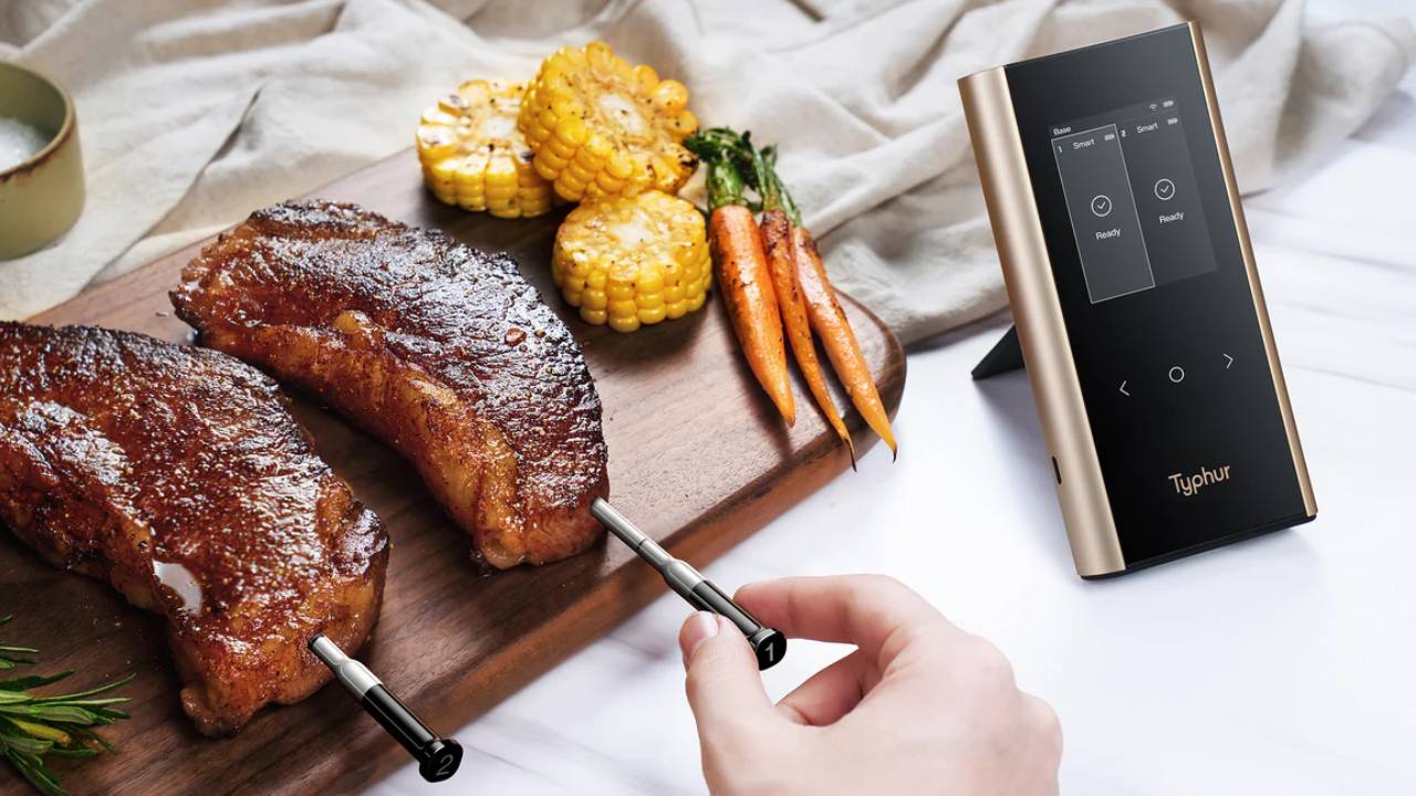 Typhur Sync Gold Dual meat thermometer