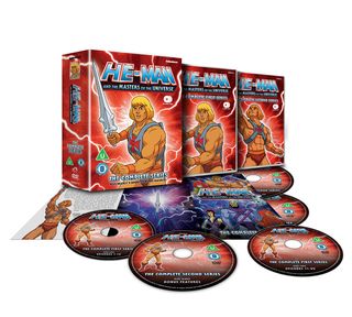 The He-Man and the Masters of the Universe complete DVD box set.