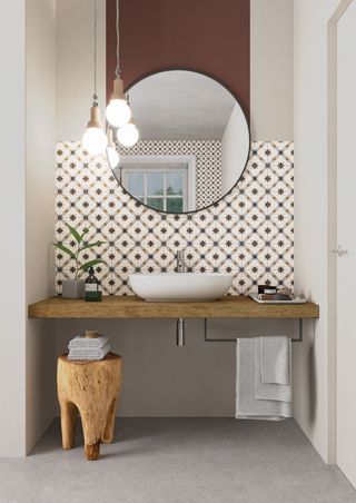bathroom encaustic tile ideas