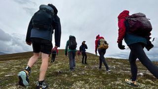 Hikers in the Cairngorms