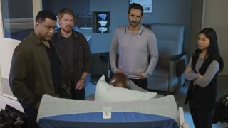 the blacklist season 9 cast dembe hospital bed
