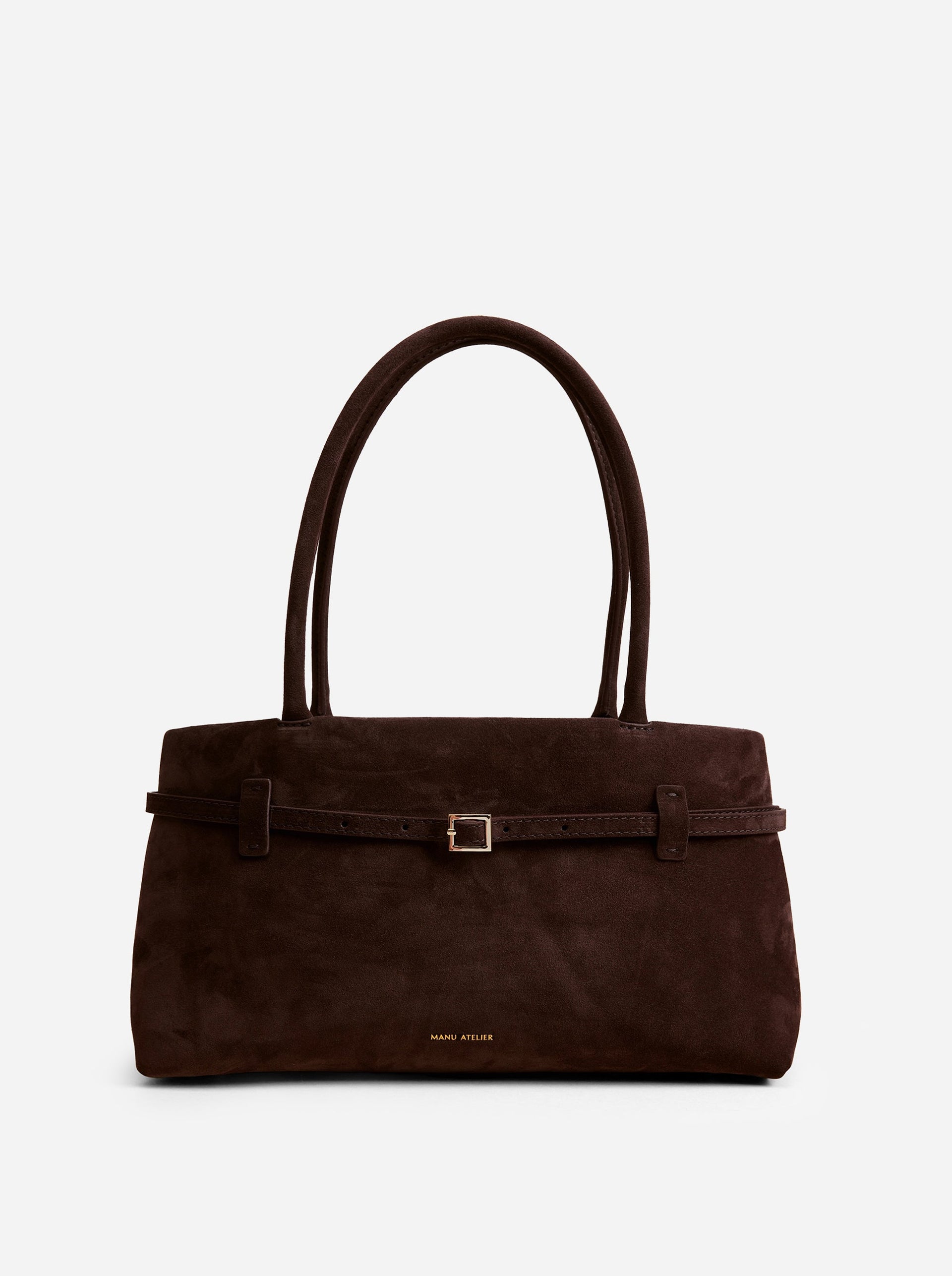 Le Cambon East West Deep Brown Suede