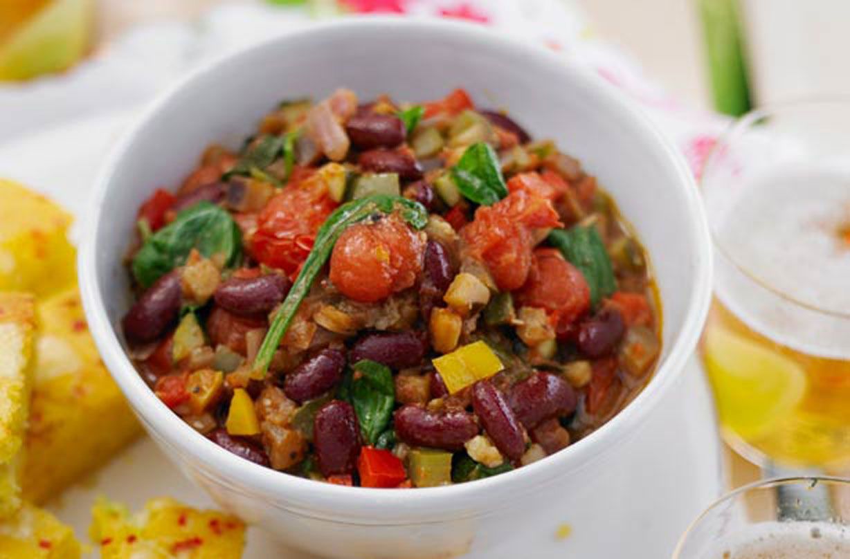 Mediterranean vegetable chilli recipe