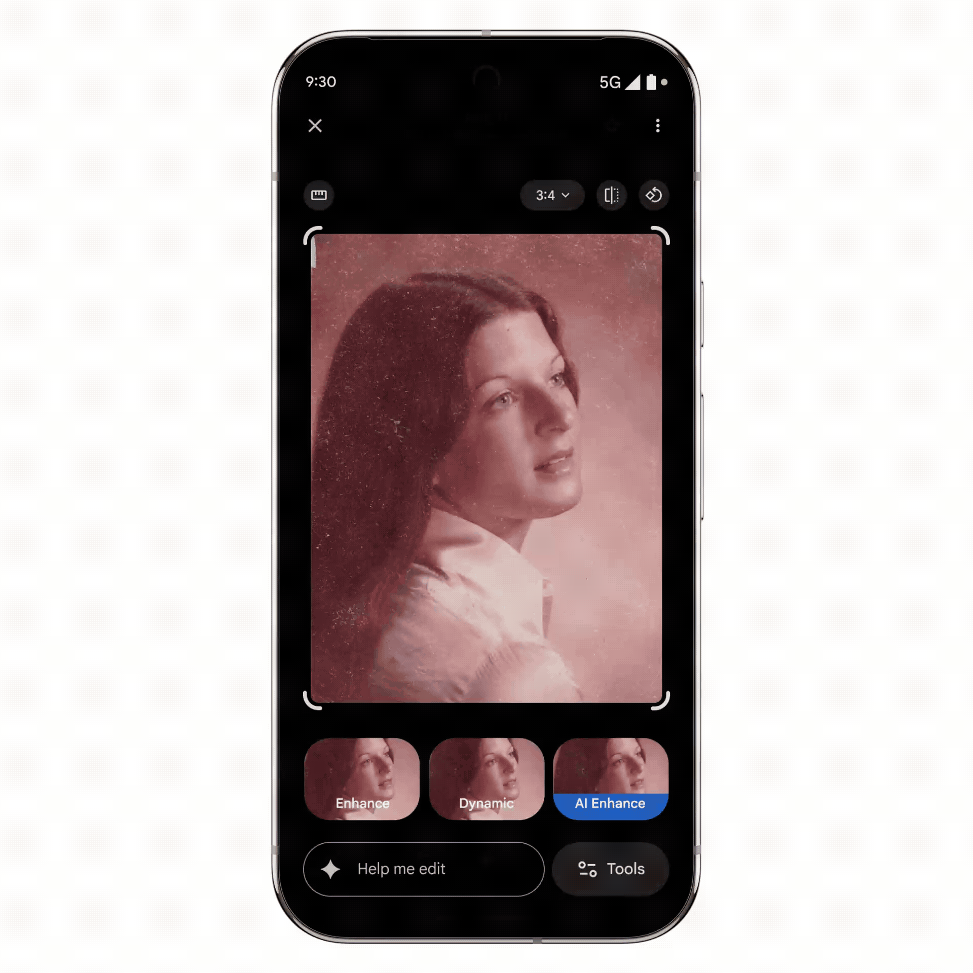 Google Photo AI conversational language image editor