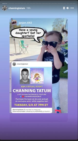 Channing Tatum promoting book event