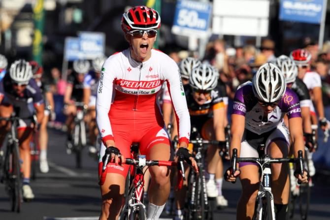 Kimberley Wells (Specialized - Securitor) took a moment to realise she had won