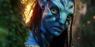 Zoe Saldana in Avatar 2009